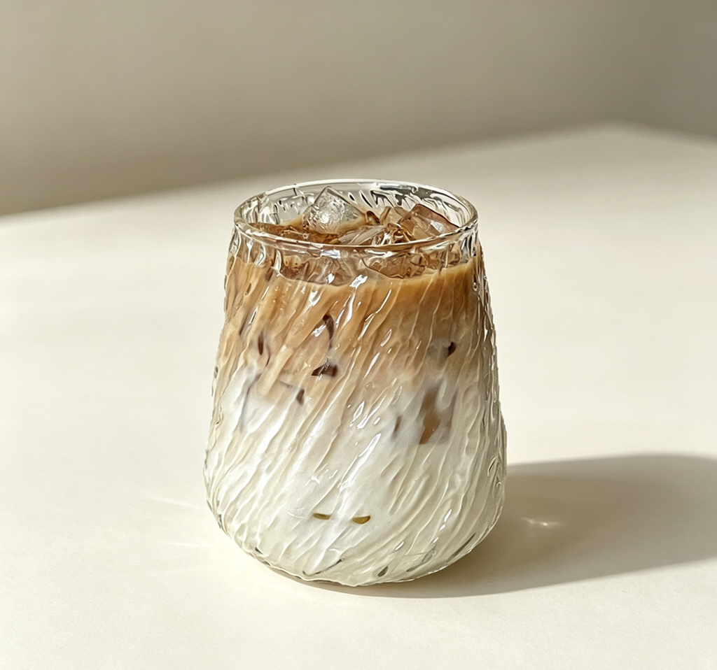 Stylish cups for home-brewed iced coffee and cold drinks
