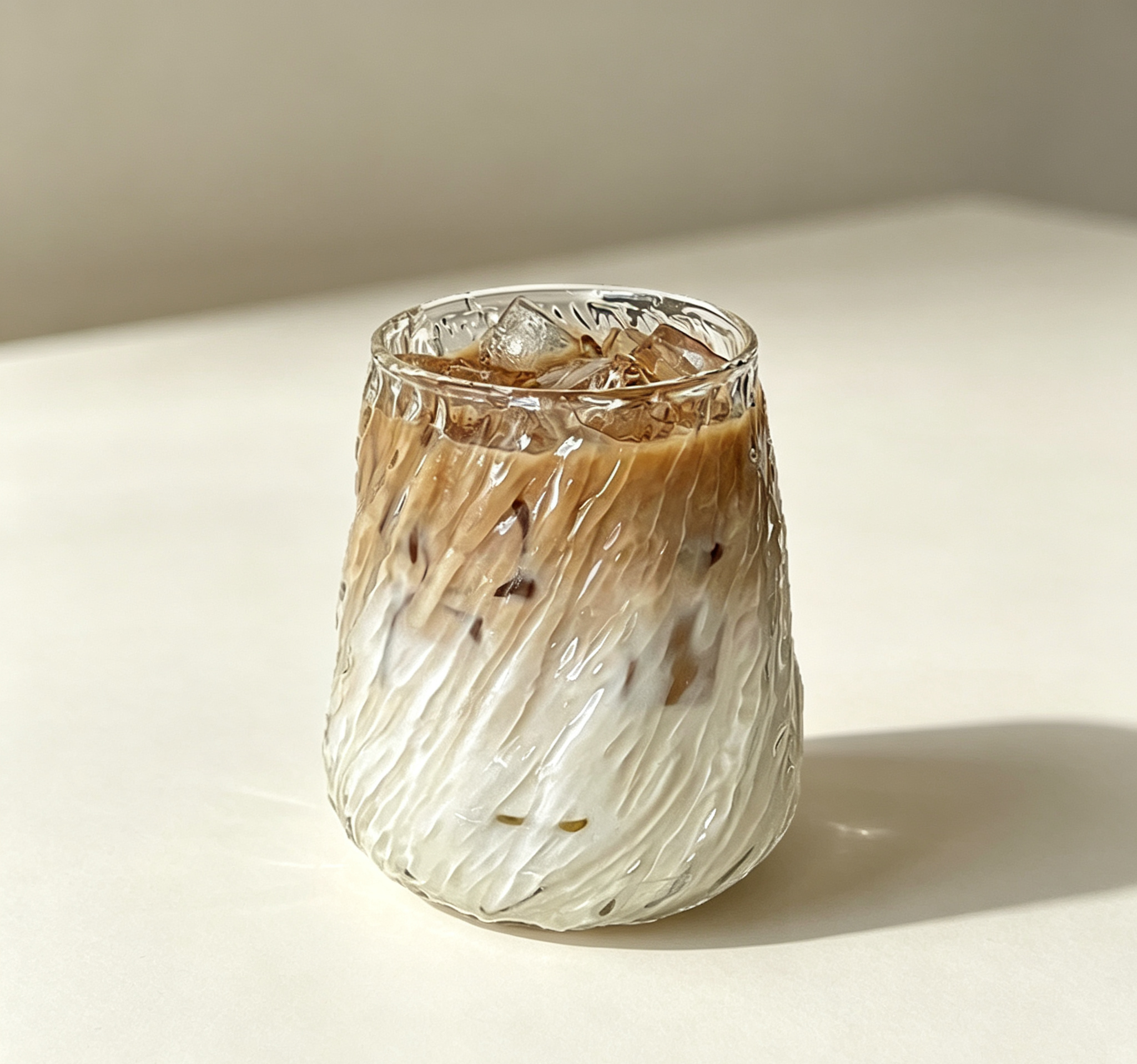 Stylish cups for home-brewed iced coffee and cold drinks